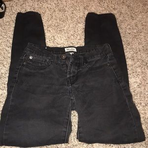 Black skinny jeans